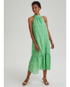 Et Vous Green Schiffli High Apex Dress - Green - 8