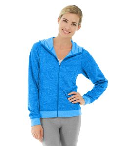 Helena Hooded Fleece-M-Blue