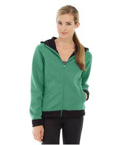 Circe Hooded Ice Fleece-S-Green
