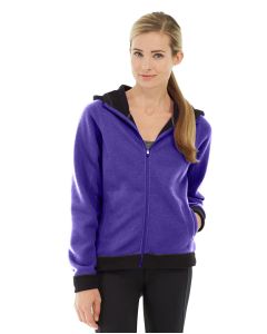 Circe Hooded Ice Fleece-M-Purple